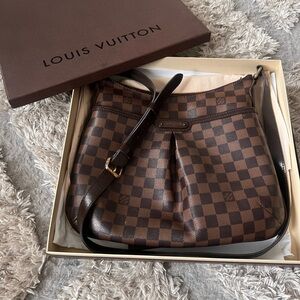 Authentic Louis Vuitton Bloomsbury PM crossbody- Damier Ebene